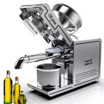 5-7 Kg/h - Extractor o Prensa de aceite con regulación de temperatura analógica