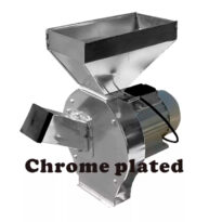 Molino cromado de cuchillas y mallas para granos, hierbas, aceitunas