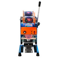 Máquina Selladora manual de vasos hasta 21 Oz - MaqJoyo