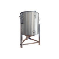 Fermentador Cónico de 100 L con Enfriador en acero inoxidable