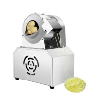 Picador eléctrico multiusos comercial para tiras y rebanadas